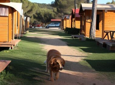 Camping que admiten perros en bungalows en Cataluña