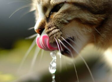 Célébrité : Le chat qui vomit de l'eau
