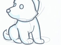 Comment dessiner un chien étape par étape