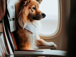 Como Viaja un Perro en Avión