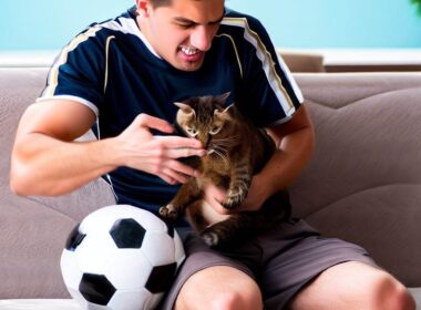 Le scandale du footballeur qui maltraite son chat : un comportement inacceptable