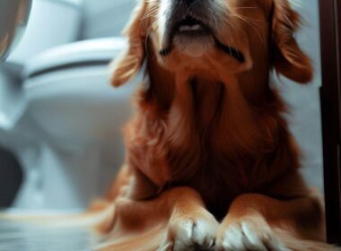 Por qué los perros te acompañan al baño