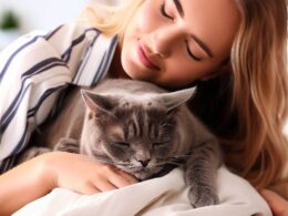 Pourquoi mon chat dort sur moi : La fascination des célébrités félines pour leurs fans