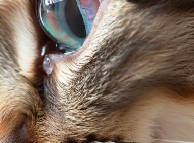 Katze Auge tränt - Wann zum Arzt?