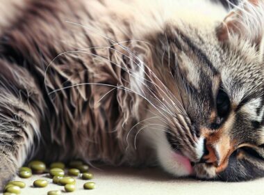 Vergiftung bei Katzen: Wie schnell treten Symptome auf?