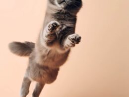 Wie hoch kann eine Katze springen?