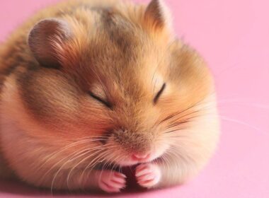 Wie schlafen Hamster?